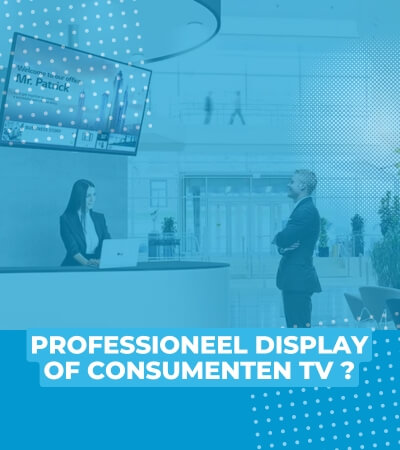 consumenten scherm of pro display