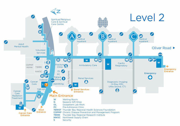 Wayfinding map