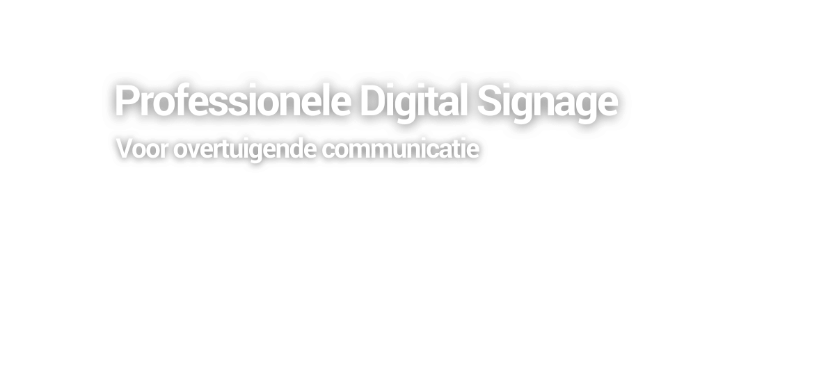 Professionele Digital Signage met Evado - TSS