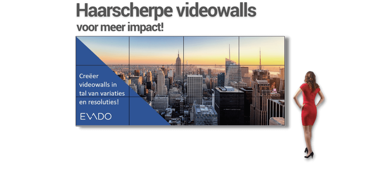 Videowalls met impact!