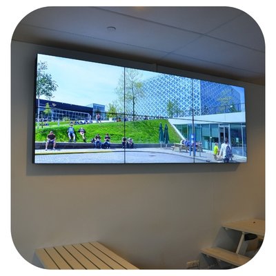 Videwall in het onderwijs