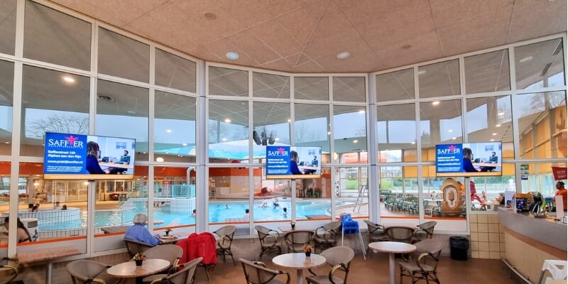 DooH bij Thermen