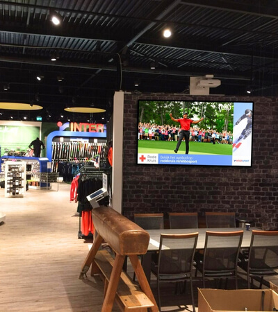 Evado live bij Intersport