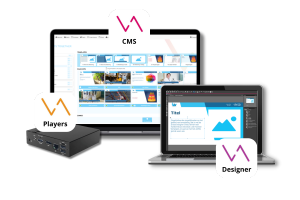 Trio cms designer player